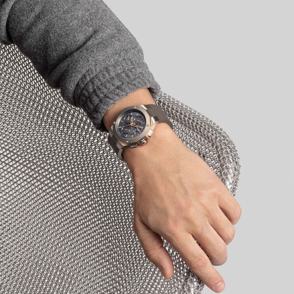 Riviera 43 mm Chronograph automatique en acier inoxydable